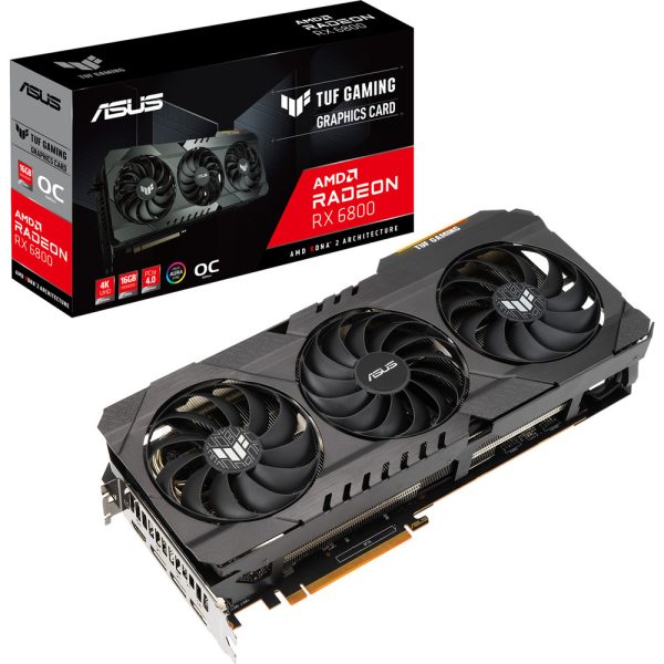 ASUS Radeon RX 6800 TUF O16G GAMING + Xbox Game Pass 1 mois offert !