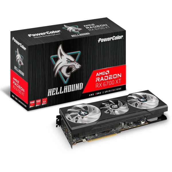 PowerColor Radeon RX 6700 XT HellHound + Xbox Game Pass 1 mois offert !