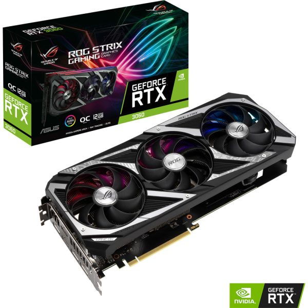 Asus GeForce RTX 3060 ROG STRIX O12G GAMING V2 (LHR)