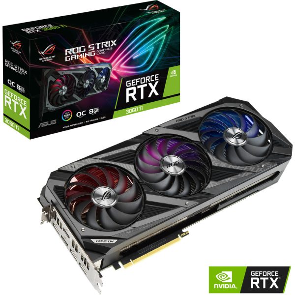 Asus GeForce RTX 3060 Ti ROG STRIX O8G GAMING V2 (LHR)