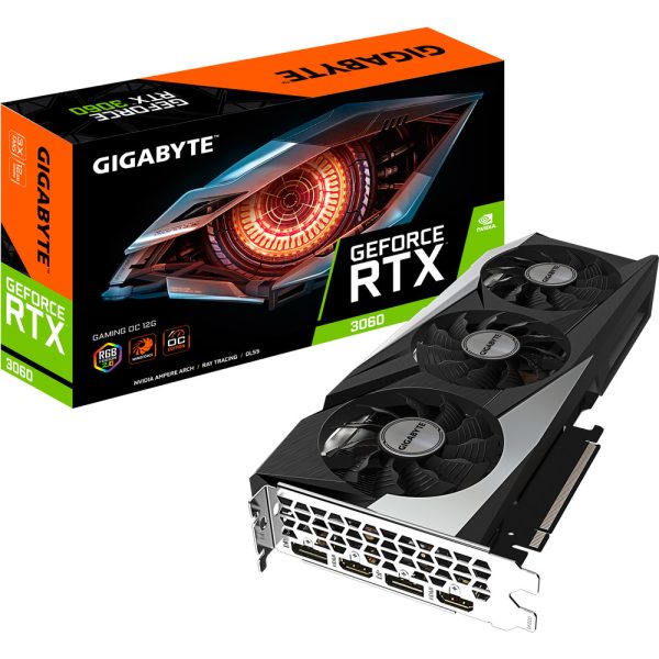 Gigabyte GeForce RTX 3060 GAMING OC Rev 2.0 (LHR)