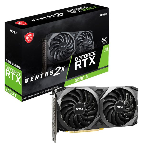 MSI GeForce RTX 3060 Ti VENTUS 2X 8G OCV1 (LHR)