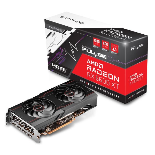 Sapphire Radeon RX 6600 XT PULSE + Xbox Game Pass 1 mois offert !