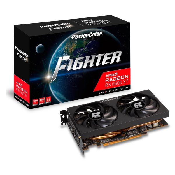 PowerColor Radeon RX 6600 XT FIGHTER + Xbox Game Pass 1 mois offert !