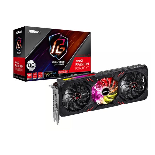 ASRock Radeon RX 6600 XT PHANTOM GAMING + Xbox Game Pass 1 mois offert !