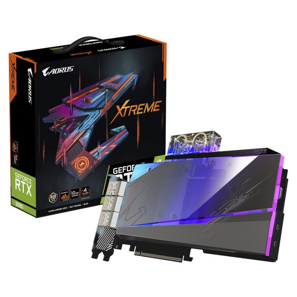 Aorus GeForce RTX 3080 XTREME WATERFORCE WB Rev 2.0 (LHR)