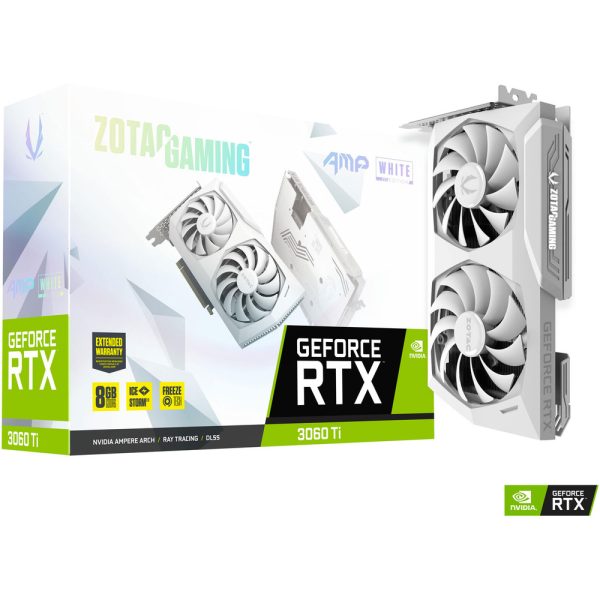 Zotac Gaming GeForce RTX 3060 Ti AMP WHITE (LHR)