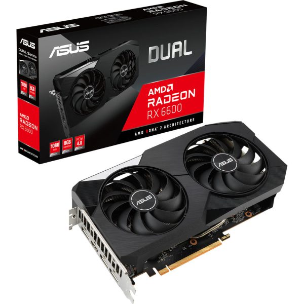 Asus Radeon RX 6600 DUAL 8G + Xbox Game Pass 1 mois offert !