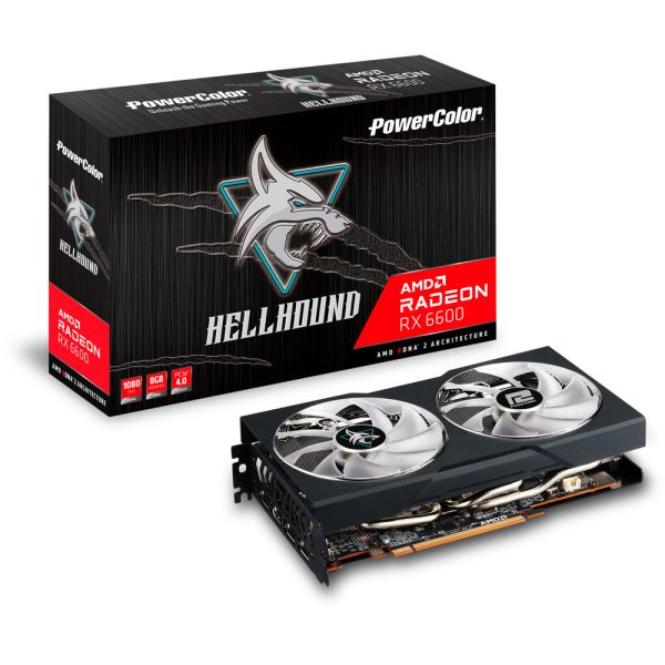 PowerColor Radeon RX 6600 HellHound + Xbox Game Pass 1 mois offert !