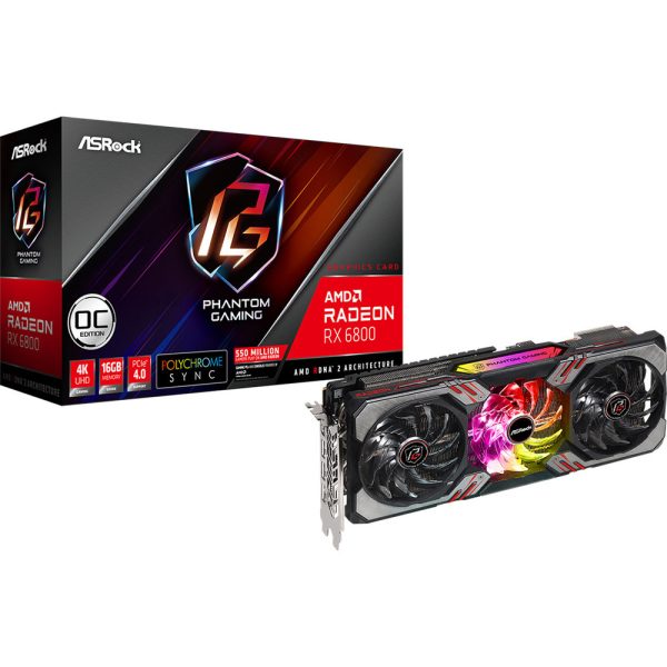 ASRock Radeon RX 6800 Phantom Gaming D OC + Xbox Game Pass 1 mois offert !