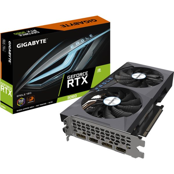 Gigabyte GeForce RTX 3060 EAGLE Rev 2.0 (LHR)