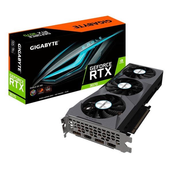 Gigabyte GeForce RTX 3070 EAGLE OC 8G (rev. 2.0) (LHR)