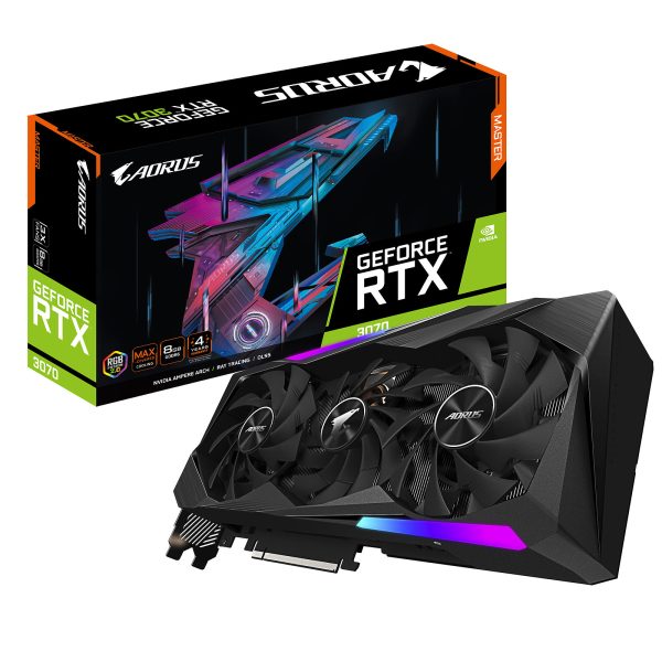 Gigabyte AORUS GeForce RTX 3070 MASTER 8G (rev. 2.0) (LHR)