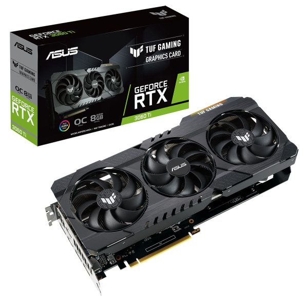 ASUS TUF GeForce RTX 3060 Ti O8G GAMING V2 (LHR)