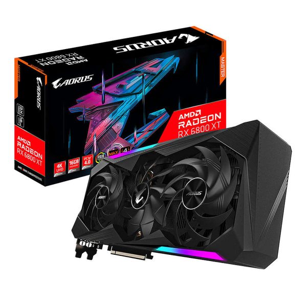 Gigabyte AORUS Radeon RX 6800 XT MASTER 1 mois Xbox game pass PC offert avec AMD