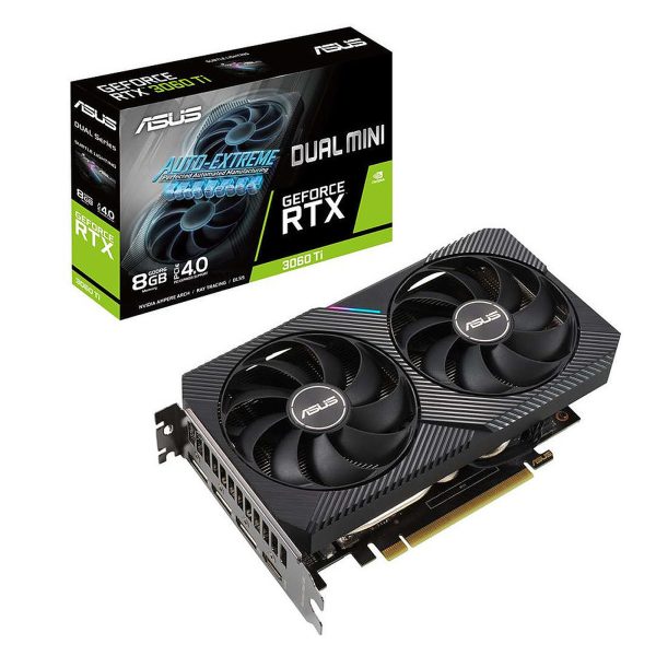 ASUS GeForce RTX Dual 3060 Ti 8G Mini V2 (LHR)