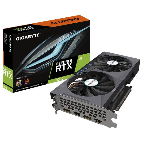 Gigabyte GeForce RTX 3060 EAGLE OC 12G (rev. 2.0) (LHR)