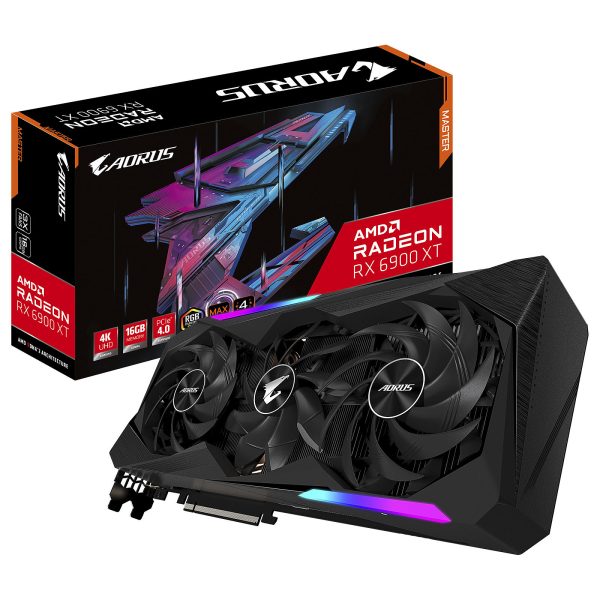 Gigabyte Radeon RX 6900 XT AORUS MASTER 16G 1 mois Xbox game pass PC offert avec AMD