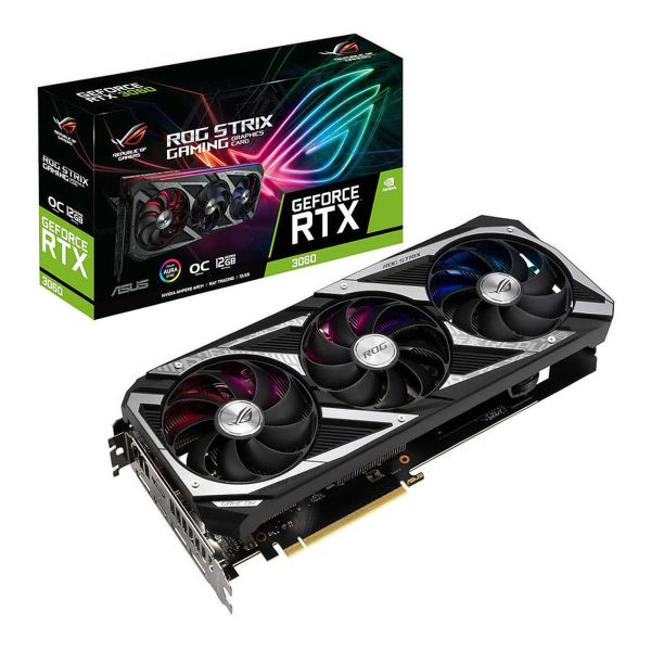 ASUS ROG STRIX GeForce RTX 3060 O12G GAMING V2 (LHR)