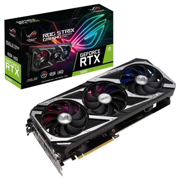 ASUS ROG STRIX GeForce RTX 3060 12G GAMING V2 (LHR)