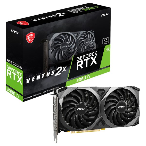 MSI GeForce RTX 3060 Ti VENTUS 2X 8G V1 LHR