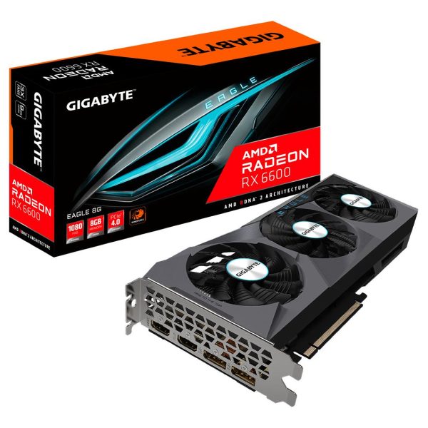 Gigabyte Radeon RX 6600 EAGLE 8G 1 mois Xbox game pass PC offert avec AMD