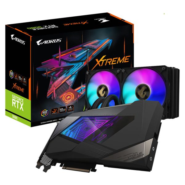 Gigabyte AORUS GeForce RTX 3080 XTREME WATERFORCE 12G (LHR)