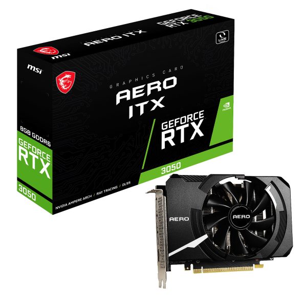 MSI GeForce RTX 3050 AERO ITX 8G