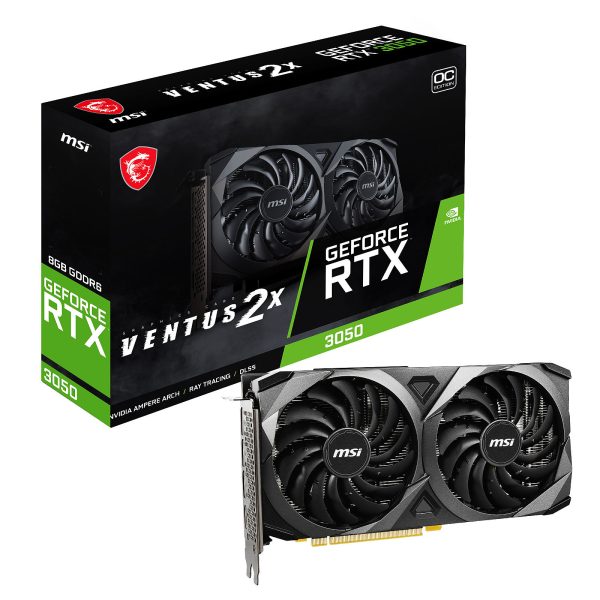 MSI GeForce RTX 3050 VENTUS 2X 8G OC